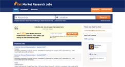 Desktop Screenshot of getmarketresearchjobs.com