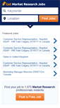 Mobile Screenshot of getmarketresearchjobs.com